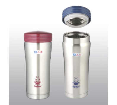 小蟻布比 新妙用高真空不鏽鋼休閒杯0.35、0.5L(無烤漆)