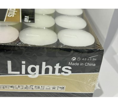 無煙茶燭、溫茶小蠋、鋁殼蠟燭