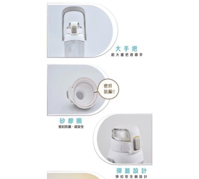 《御膳坊》可提式手機架彈蓋水壺1600ml-----彈蓋水壺 大容量水壺 運動水壺 水瓶 大手把水壺