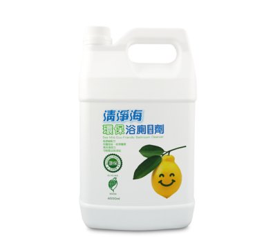 清淨海 環保浴廁清潔劑4000ml*4桶 / 箱