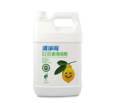 清淨海 環保廚房清潔劑4000ml*4桶 / 箱