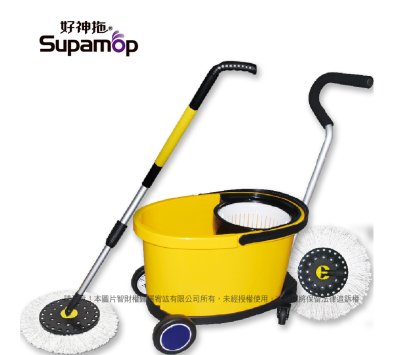 **好幫手生活雜鋪＆勁讚生活百貨**【FS01】好神拖 L740商用拖把組-1拖1桶2布