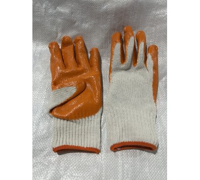 騎士 棉紗沾膠手套------園藝手套 棉紗手套 粘膠手套 手套 橡膠 工地手套