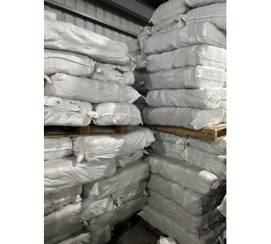 大陸 棉紗手套 白色/藍邊 16兩----園藝手套 棉紗手套 工地手套