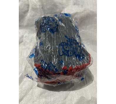 大陸 灰色棉紗手套 20兩 紅邊-----園藝手套 棉紗手套 粘膠手套 手套 橡膠 工地手套