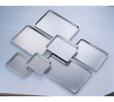 白鐵淺方盤------長方盤 長方淺方盤 托盤 白鐵方盆