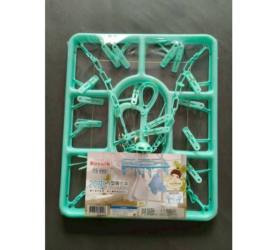 **好幫手生活雜鋪** 簡易方型衣架