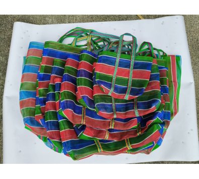 古早味茄芷袋、環保袋、購物袋、阿嬤袋、古早袋