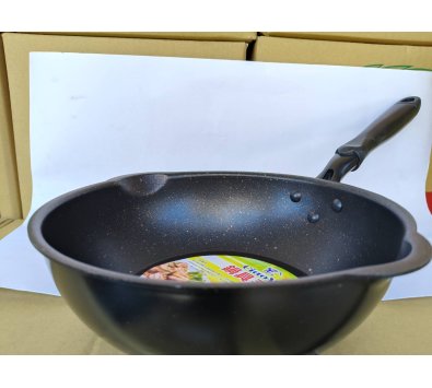 雅樂雙導口小炒鍋24cm