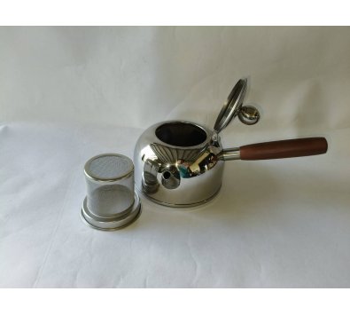 美亞單把隨意壺＃304附網680cc