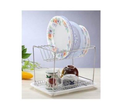 皇家中型雙層碗盤架K981