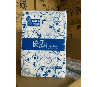 **好幫手生活雜鋪＆勁讚生活百貨**優活抽取式衛生紙(100抽)