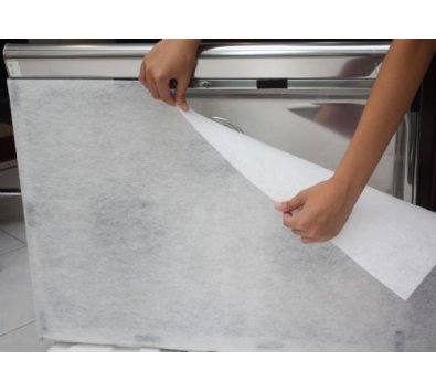 **好幫手生活雜鋪＆勁讚生活百貨**優品黏扣式抽油煙機過濾網(90X60CM)